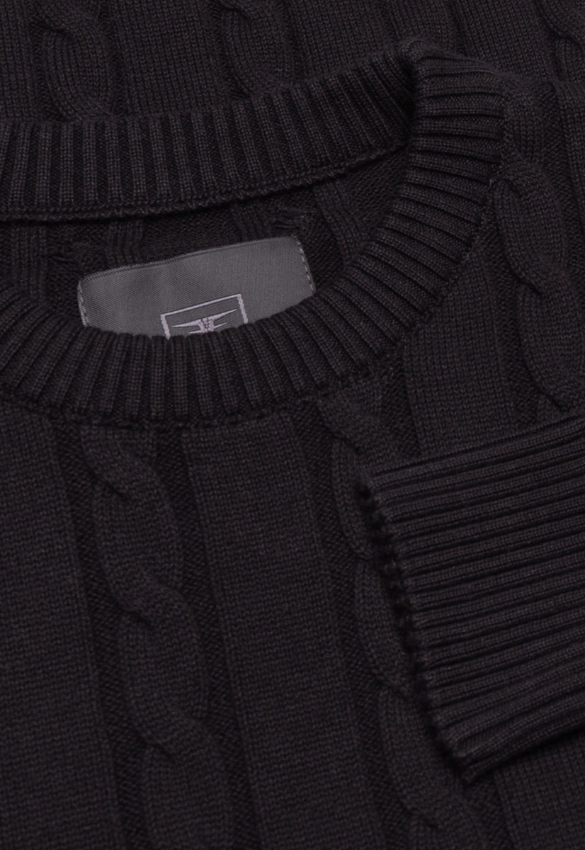 Джемпер H-001/BLACK