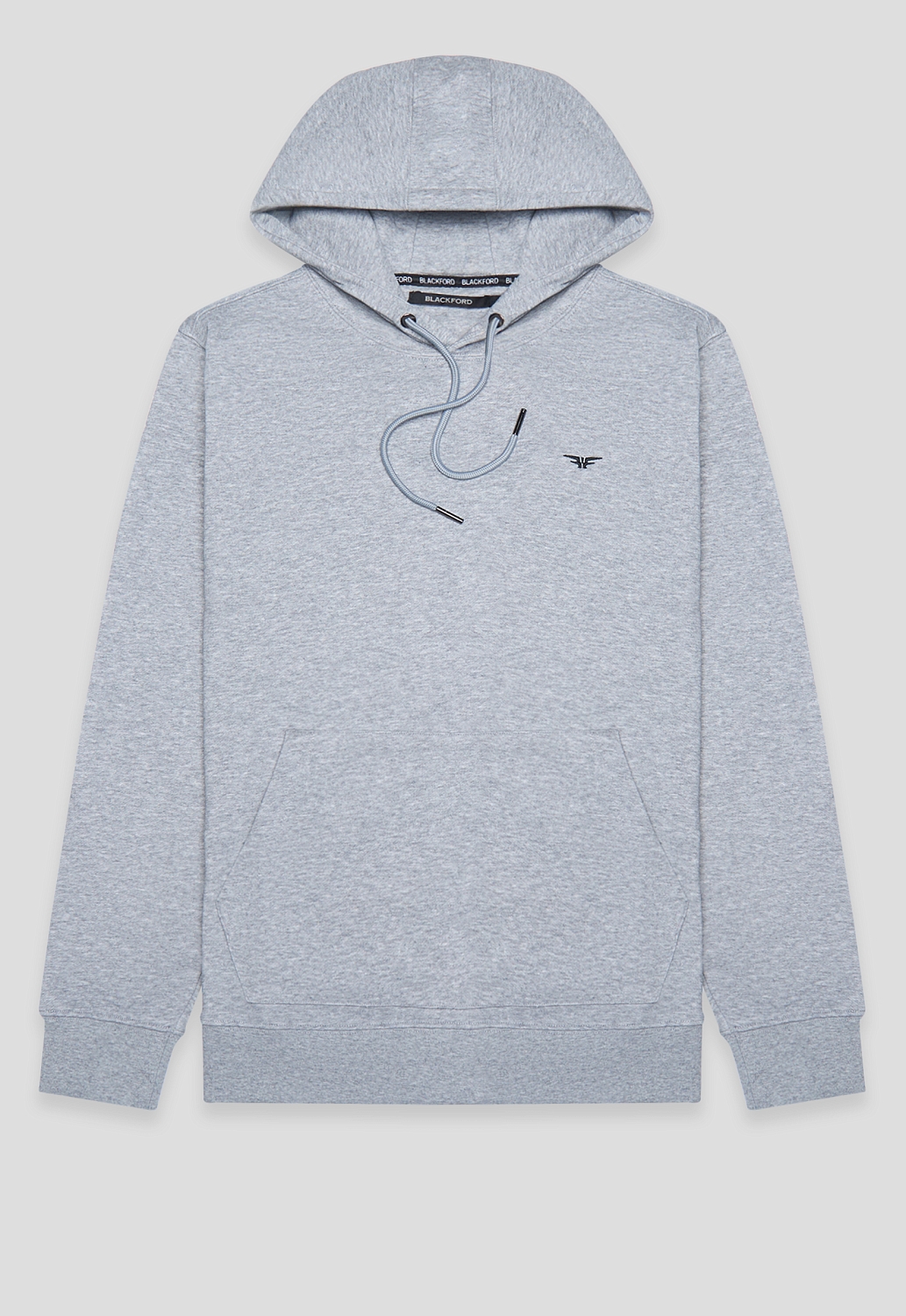 Худи BTG-E7317Lt.grey melange