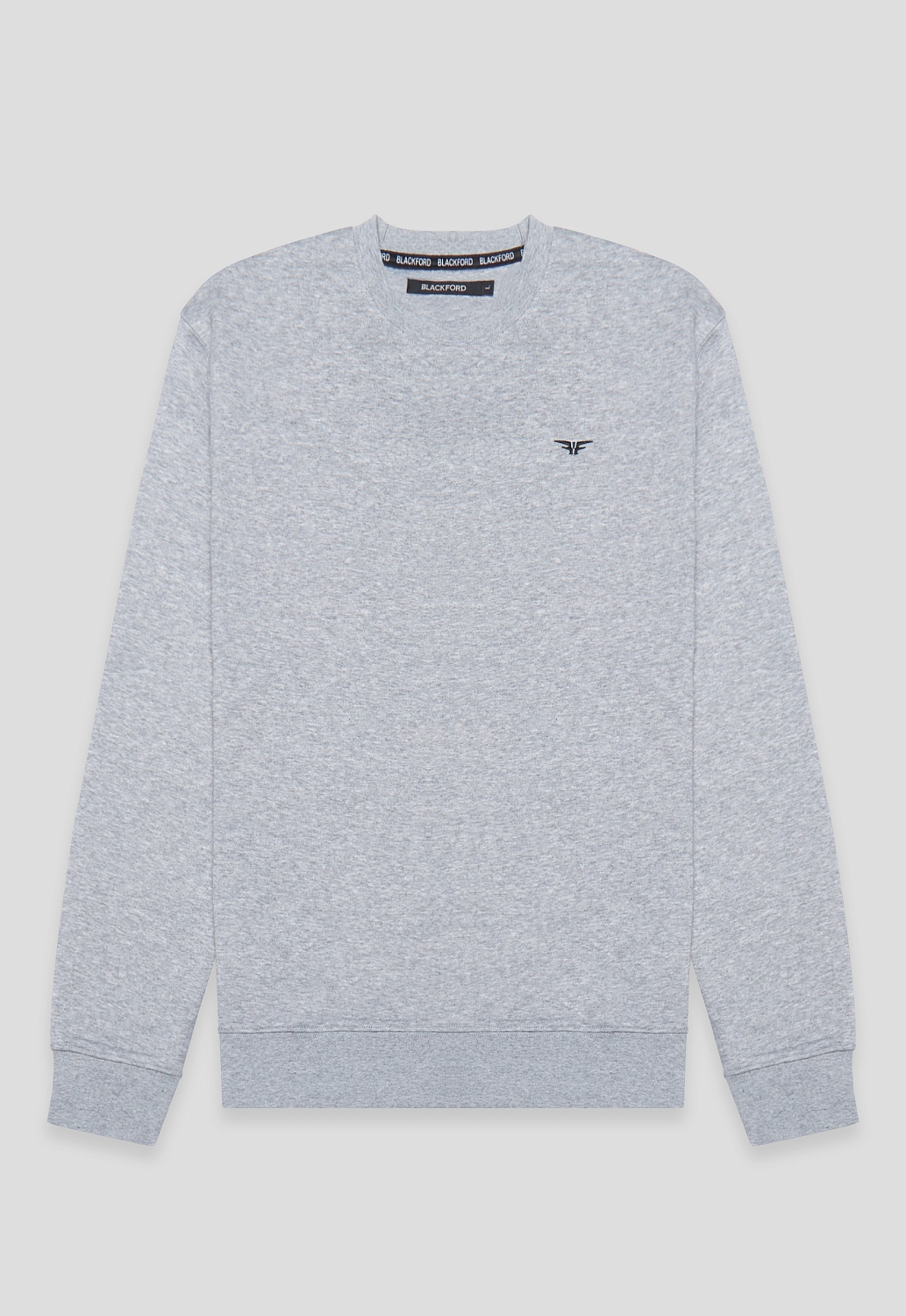 Свитшот BTG-E7319 lt. grey melang